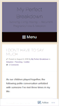 Mobile Screenshot of myperfectbreakdown.com